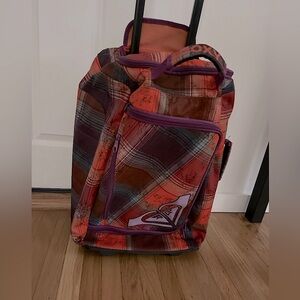 Roxy carryon suitcase.